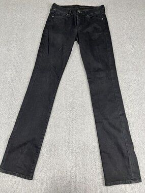 Citizens Of Humanity Womens Black Slim Fit Jeans Size 27